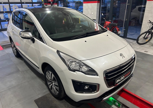 Peugeot 3008 cena 38900 przebieg: 142600, rok produkcji 2015 z Ruda Śląska małe 781